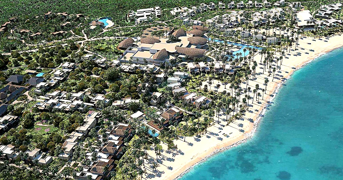 Club Med Miches Playa Esmeralda — aldeas temáticas y piscina con vista al Atlantico