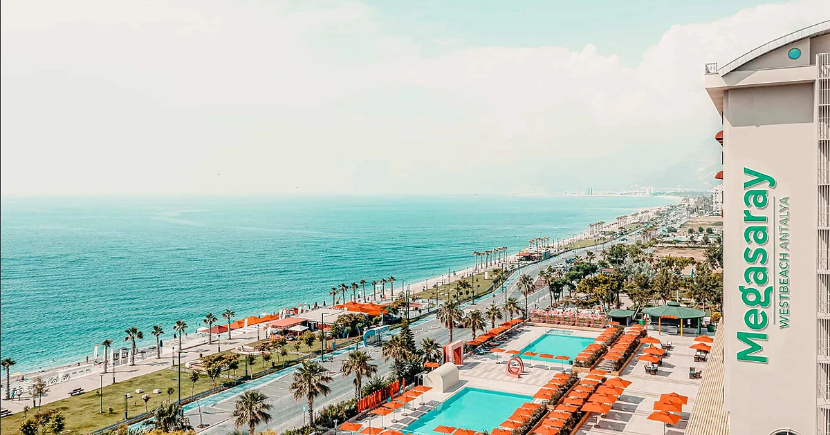 Megasaray Westbeach Antalya – playa de Konyaaltí y restaurantes a la carta