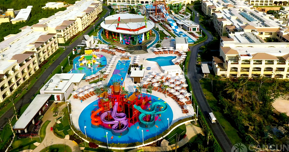 Moon Palace The Grand Cancún – piscina de olas, simulador de surf, 9 piscinas, boliche, mini golf