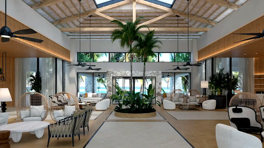 Secrets Playa Esmeralda – lobby y arquitectura