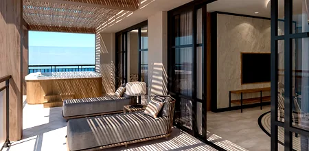 Preferred Club Oceanfront Suite