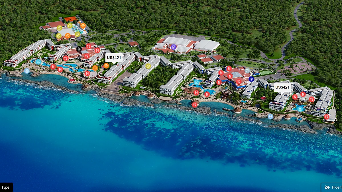 Hard Rock Hotel Riviera Maya – Heaven, the adults-only section
