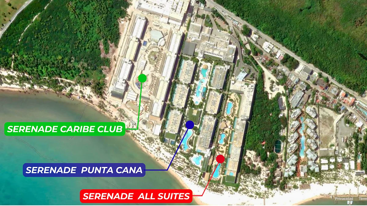 Los 3 hoteles Serenade en Cabeza de Toro
