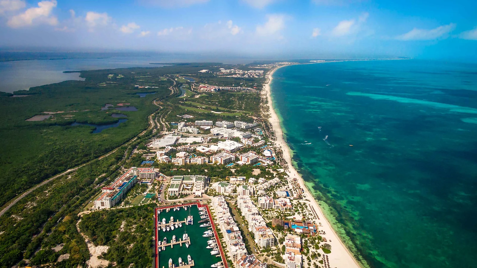 Riu Palace Costa Mujeres – vista aérea de Costa Mujeres