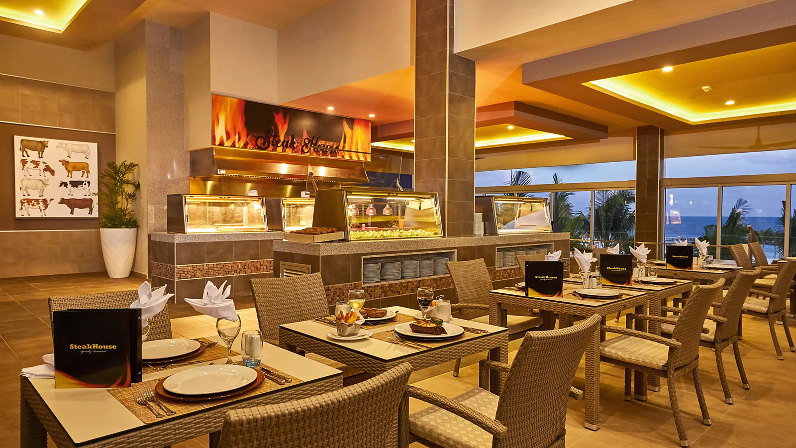 Riu Palace Costa Mujeres – restaurante steakhouse